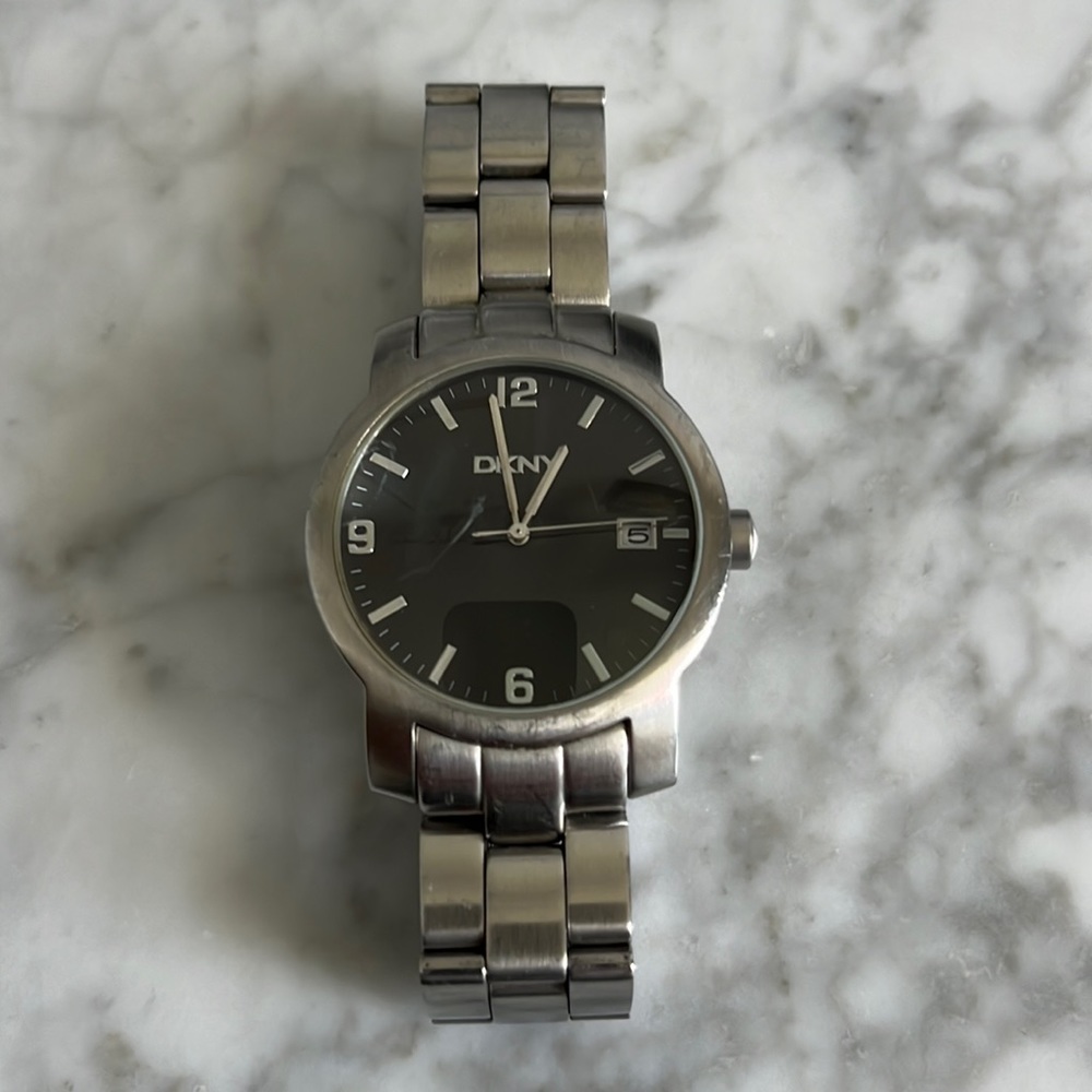 DKNY stainless steel watch